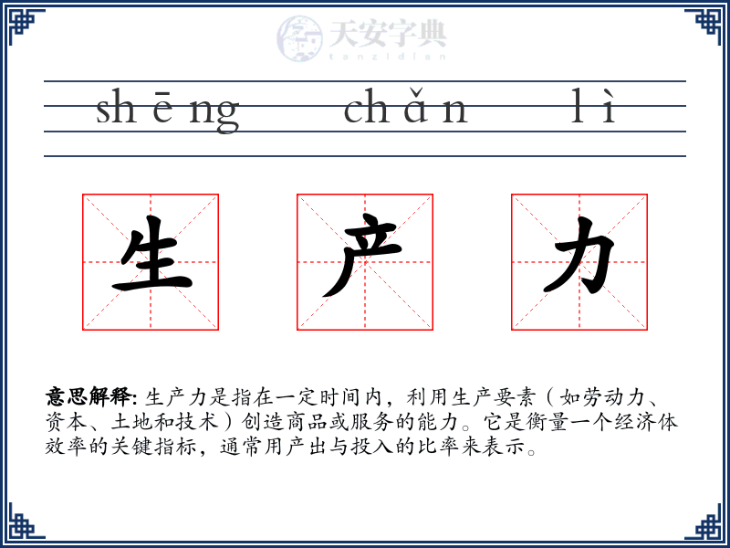 生产力