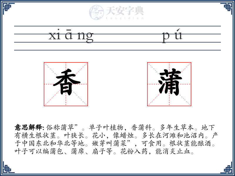 香蒲