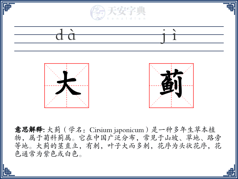 大蓟