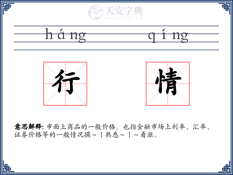 行情