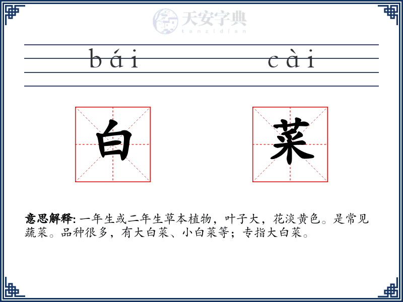 白菜