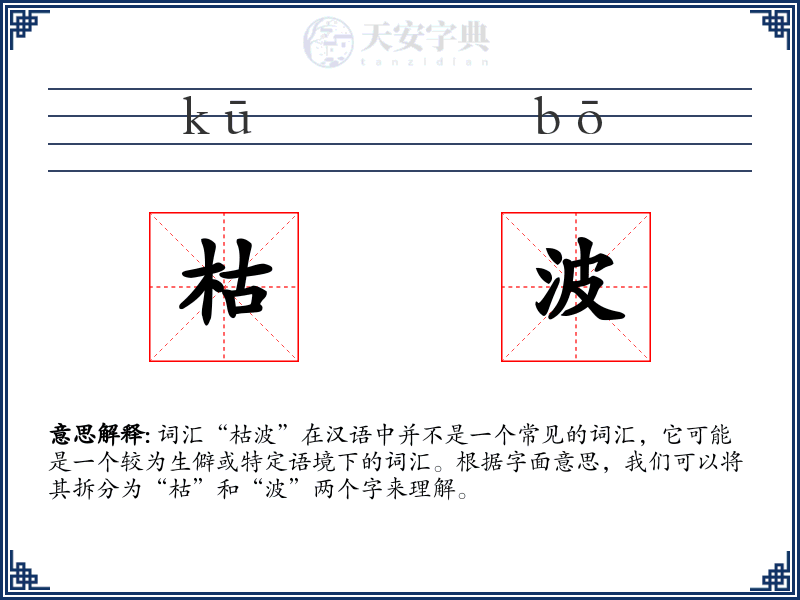 枯波