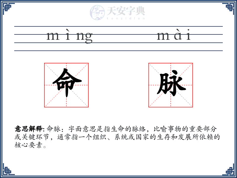 命脉