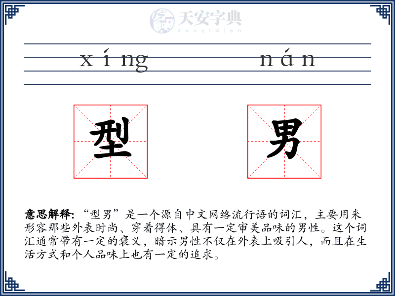 型男