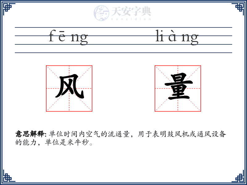 风量