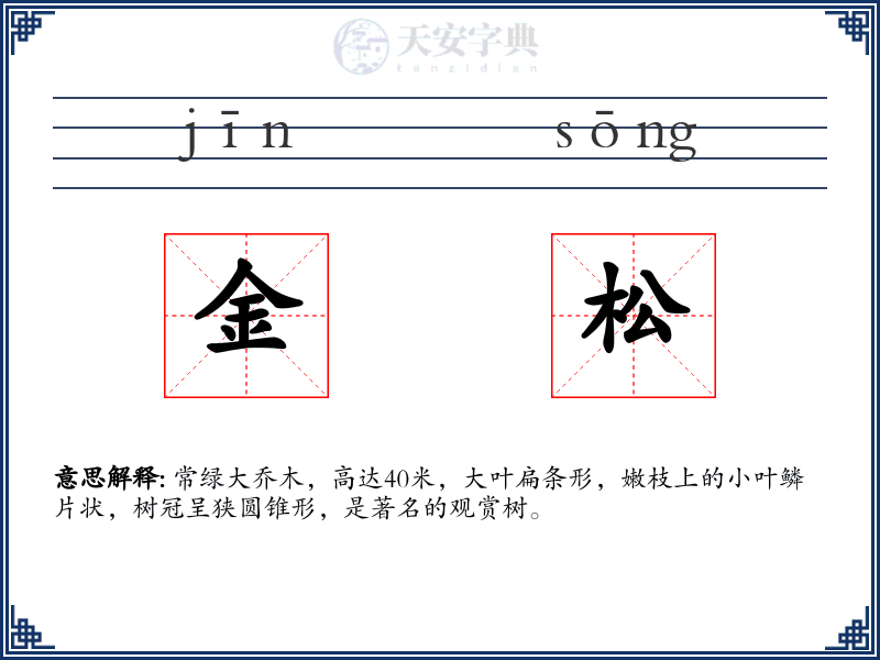 金松