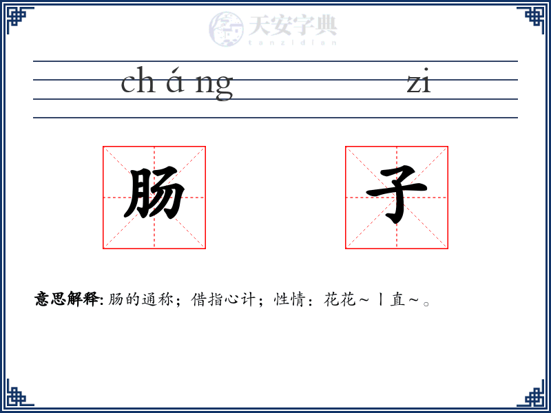 肠子
