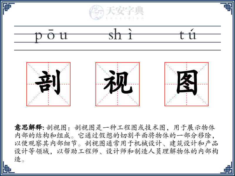 剖视图