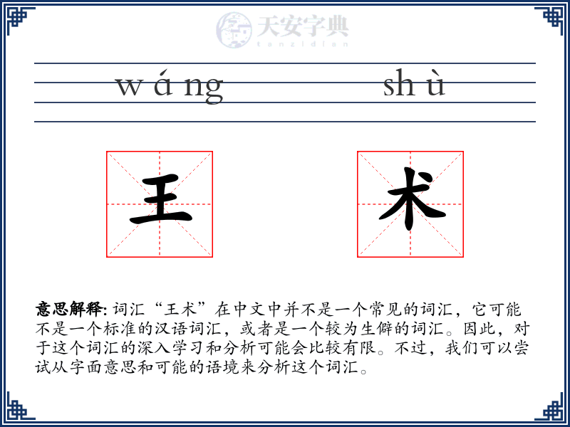 王术