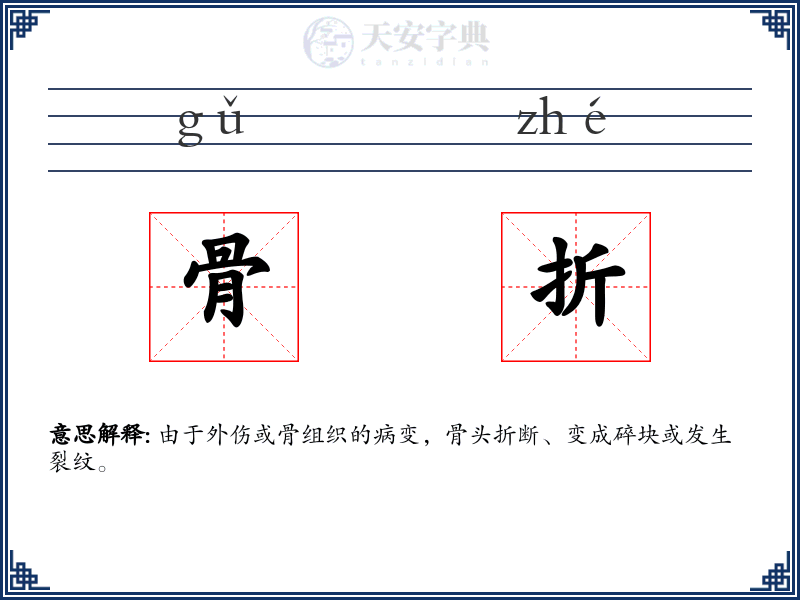 骨折