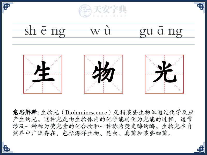 生物光