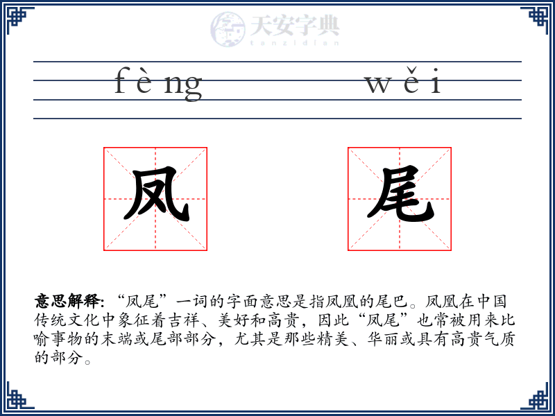凤尾