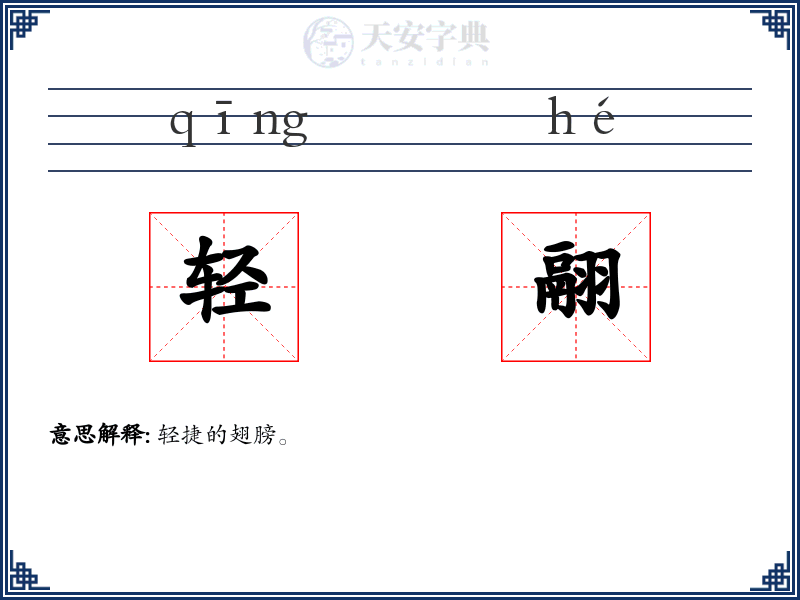轻翮