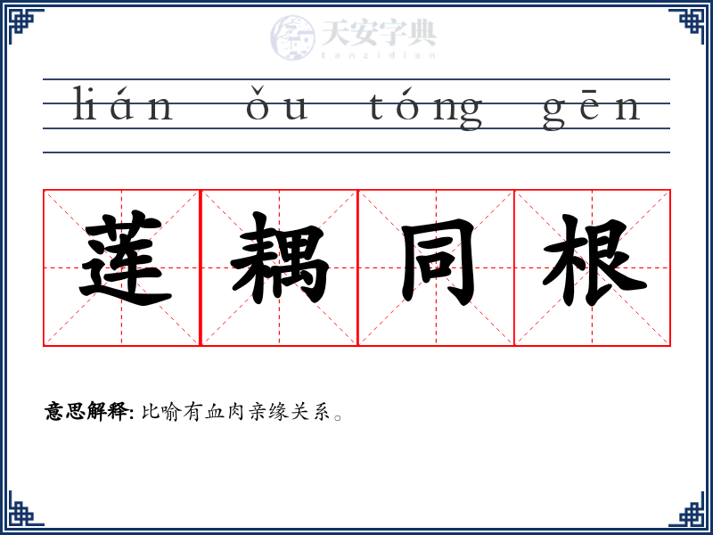 莲耦同根