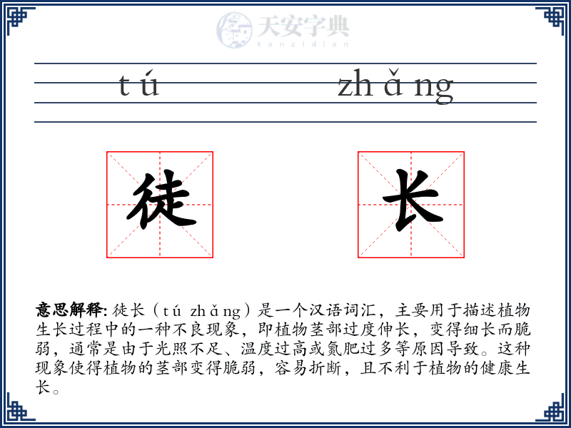 徒长