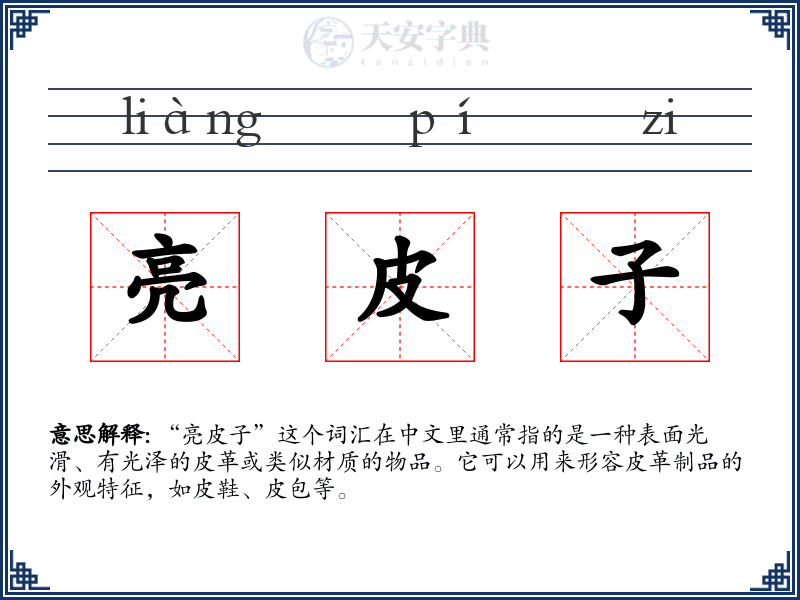 亮皮子