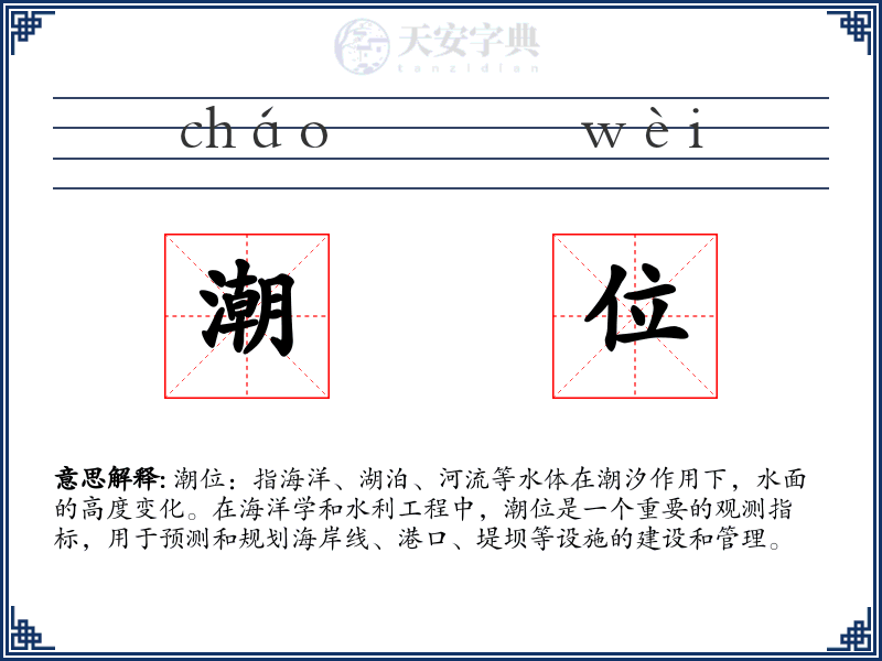 潮位