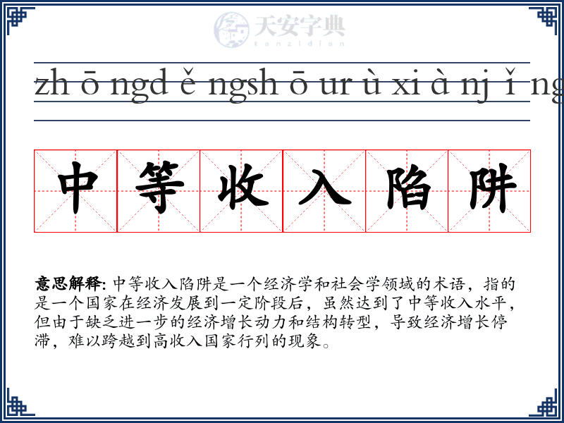 中等收入陷阱