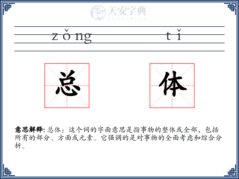 总体