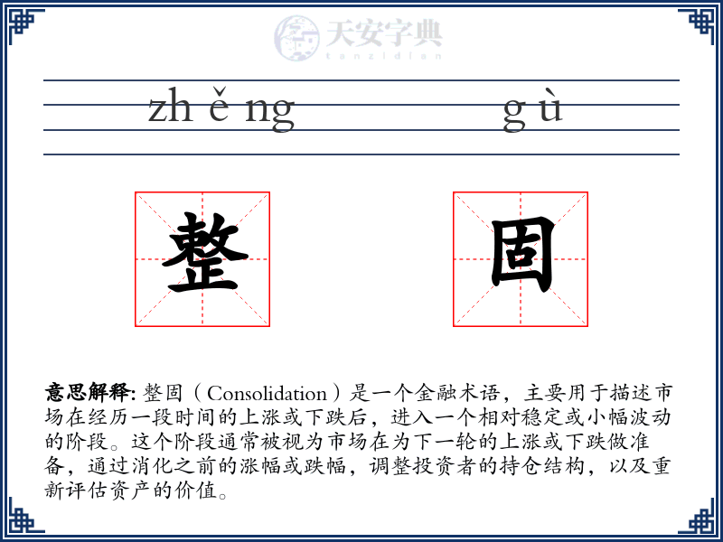 整固