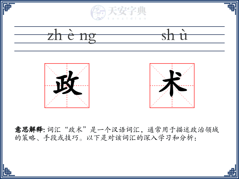 政术