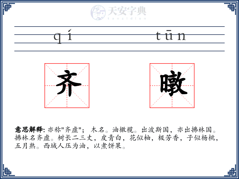 齐暾