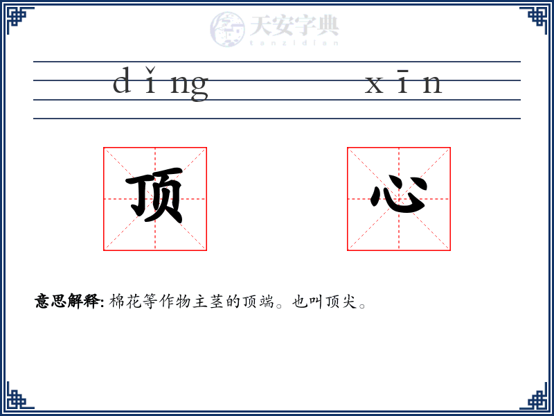 顶心