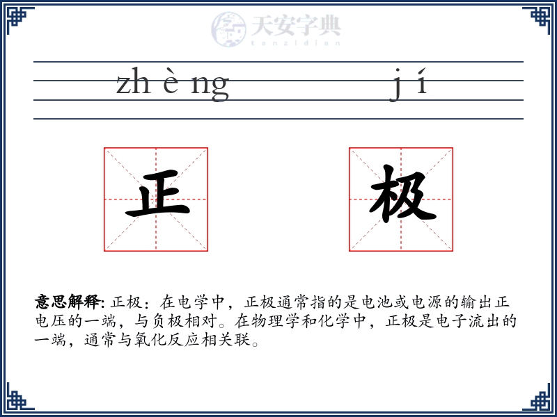 正极