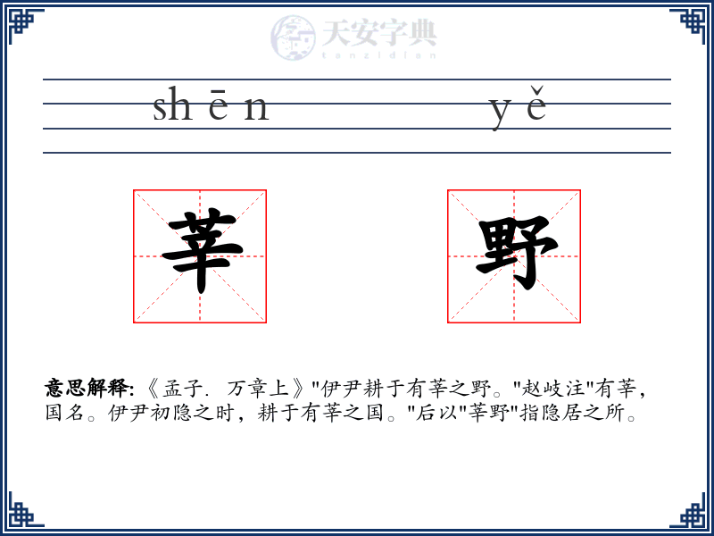 莘野