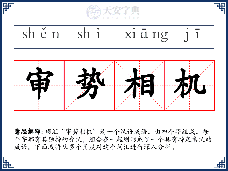 审势相机