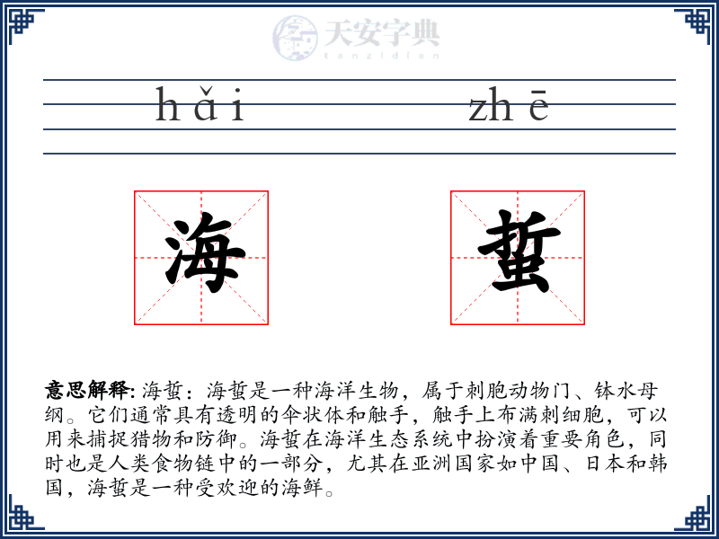 海蜇