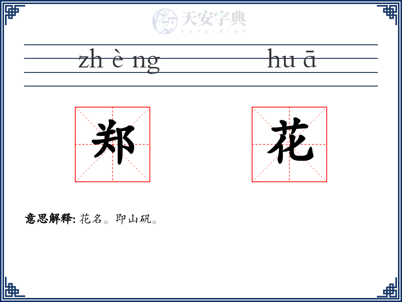 郑花