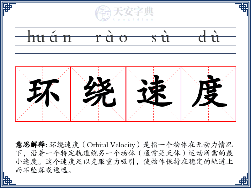 环绕速度