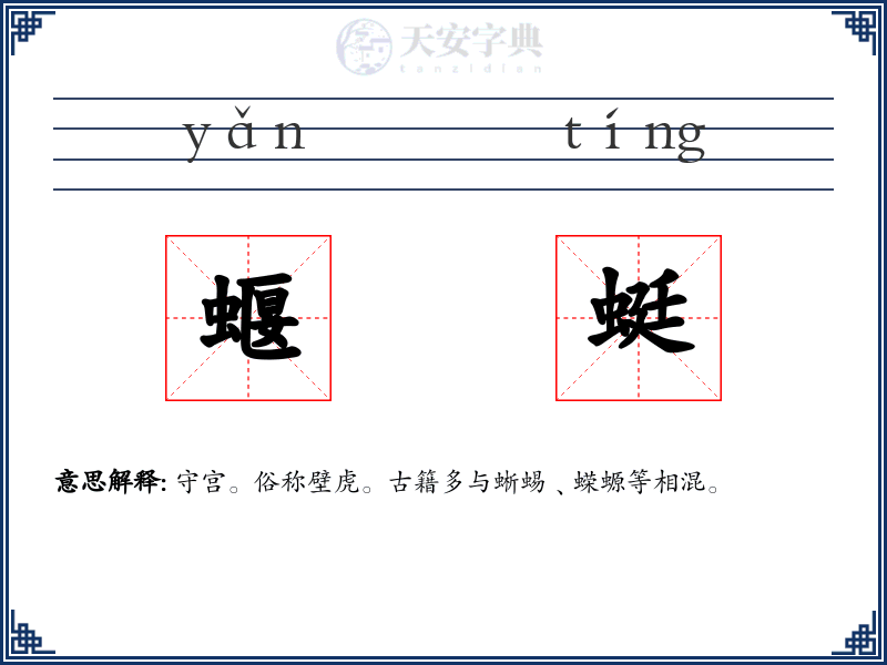 蝘蜓