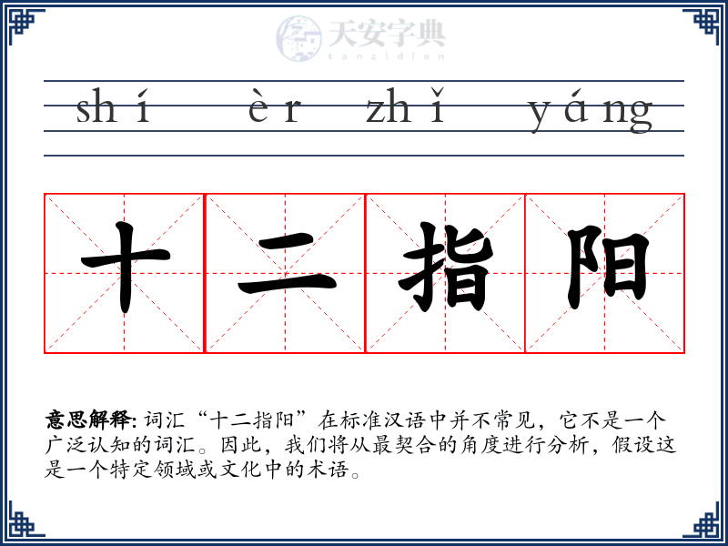 十二指阳