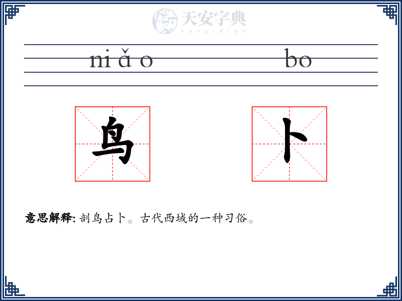 鸟卜