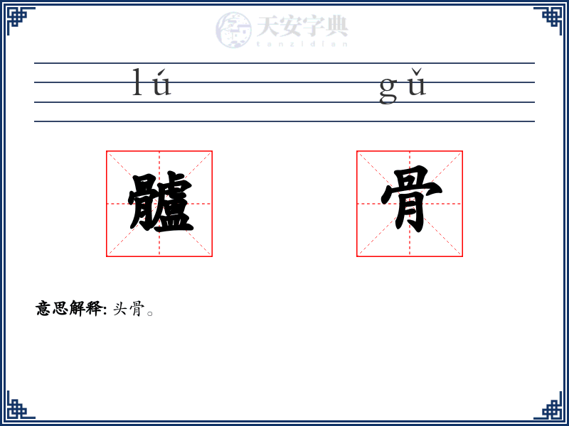 髗骨