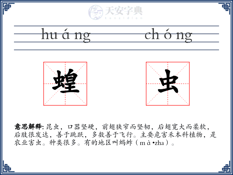 蝗虫