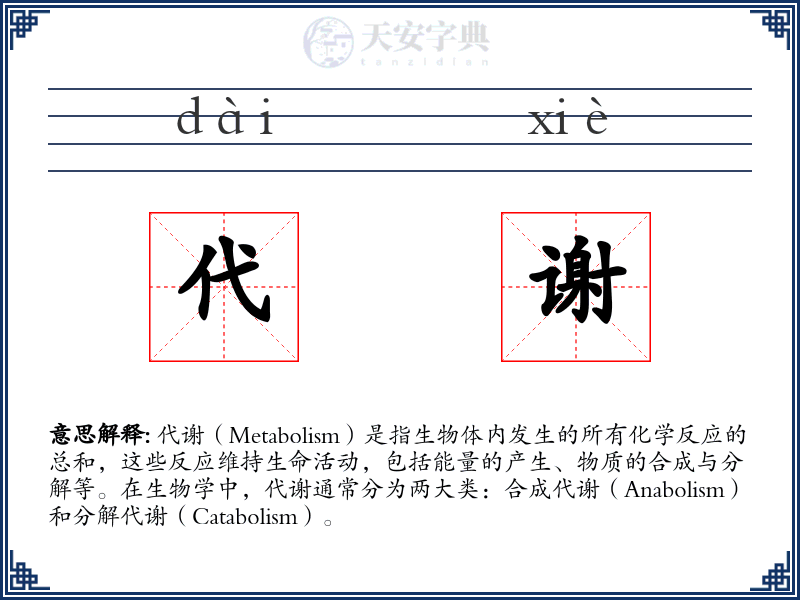 代谢