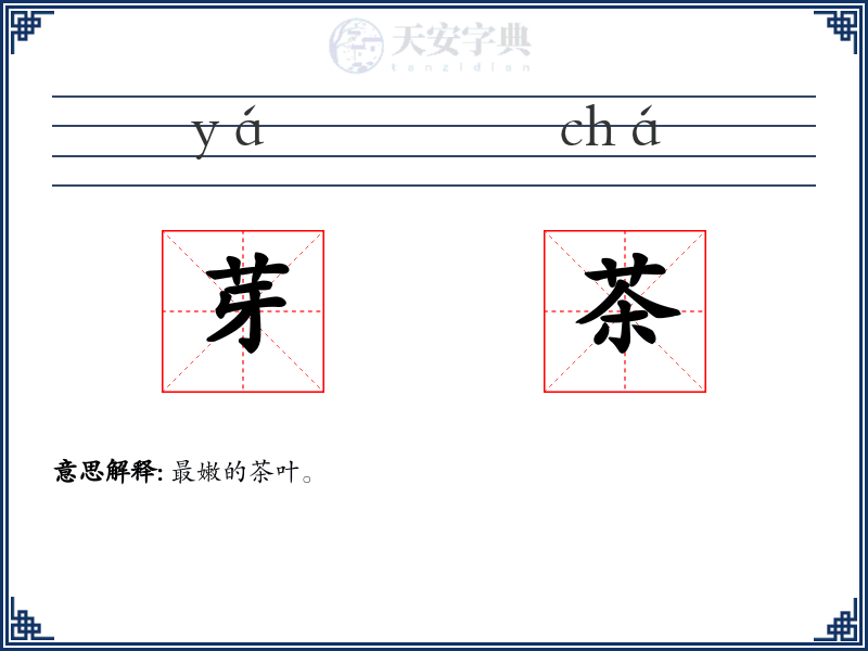 芽茶
