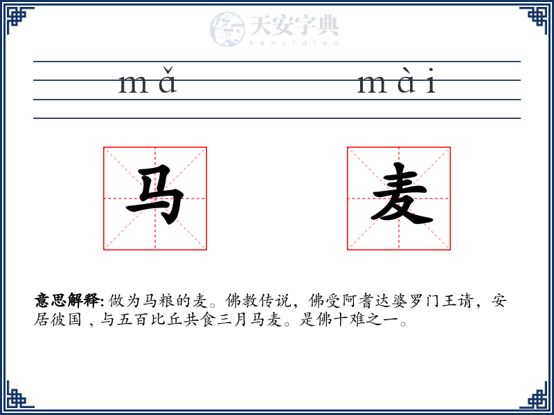 马麦