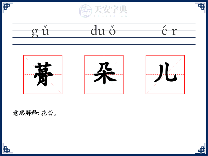 蓇朵儿
