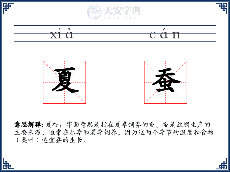夏蚕