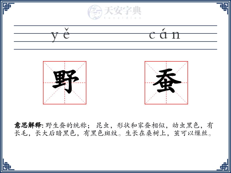 野蚕