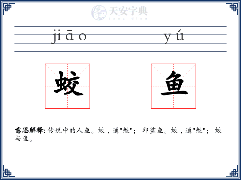 蛟鱼