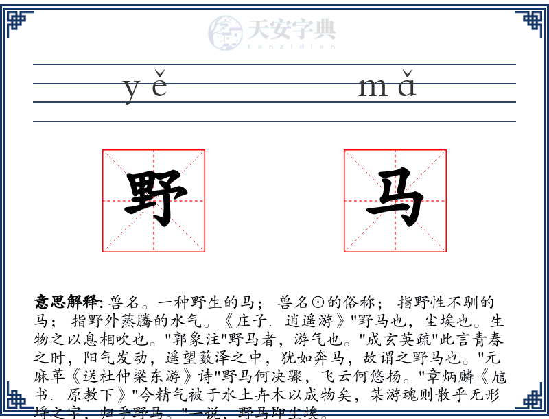 野马