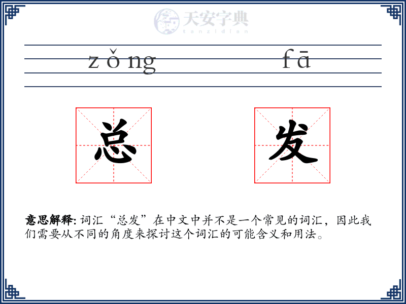 总发