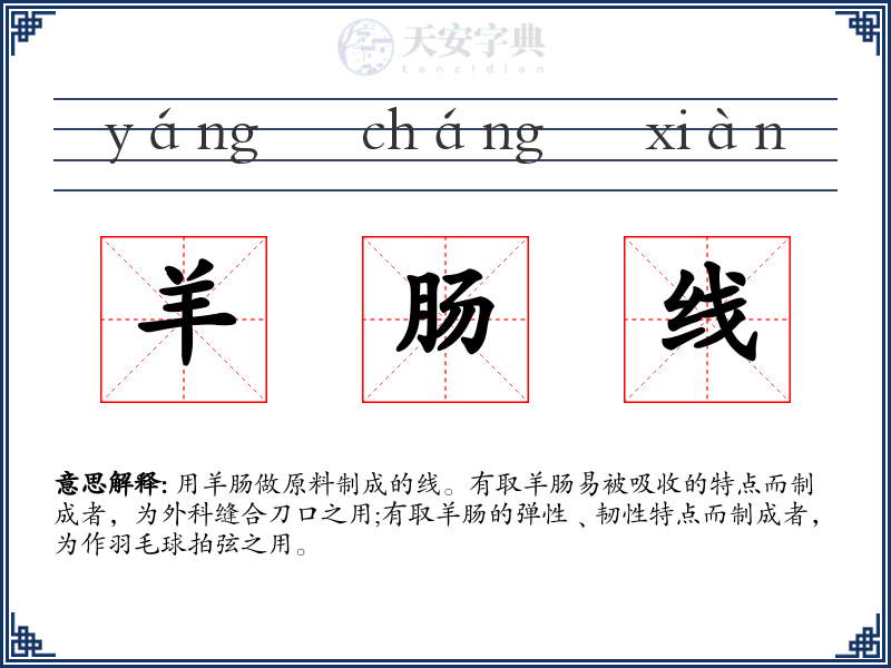 羊肠线
