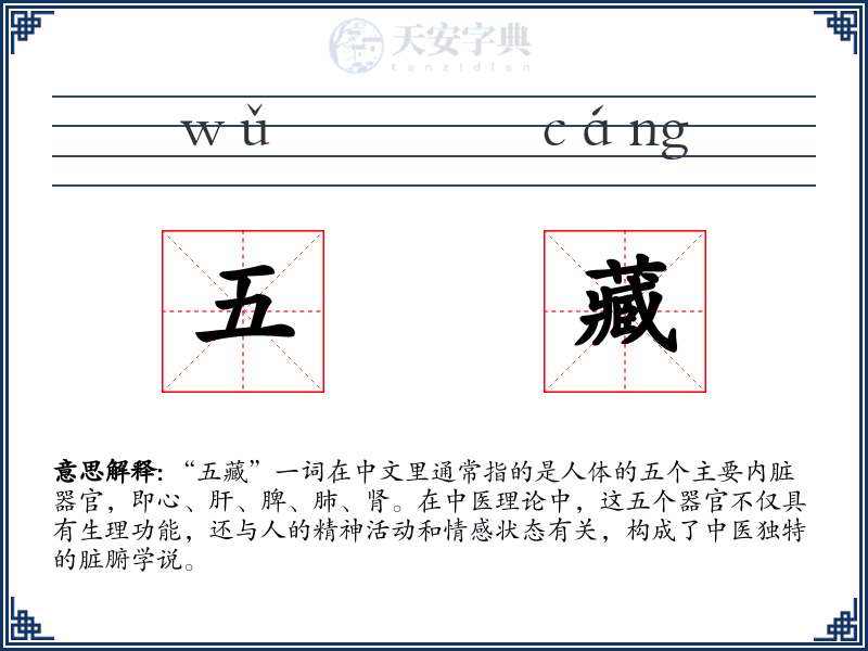 五藏
