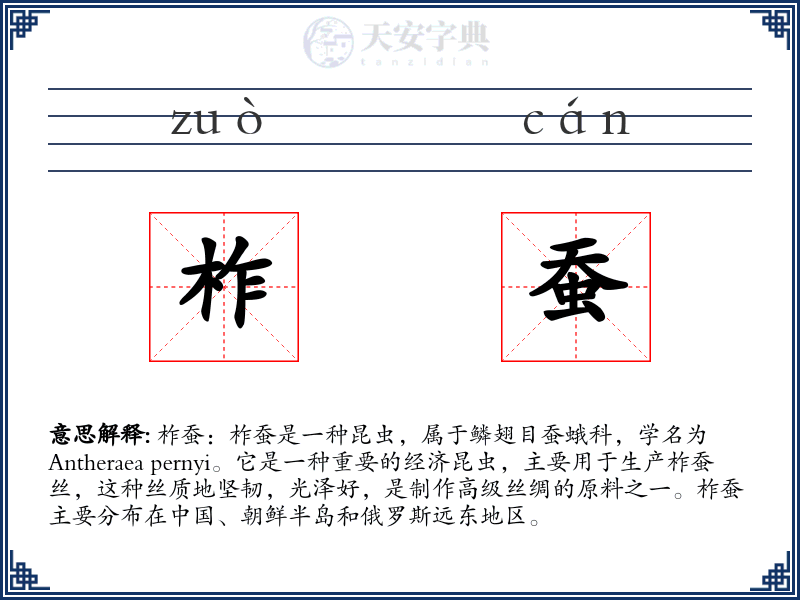 柞蚕